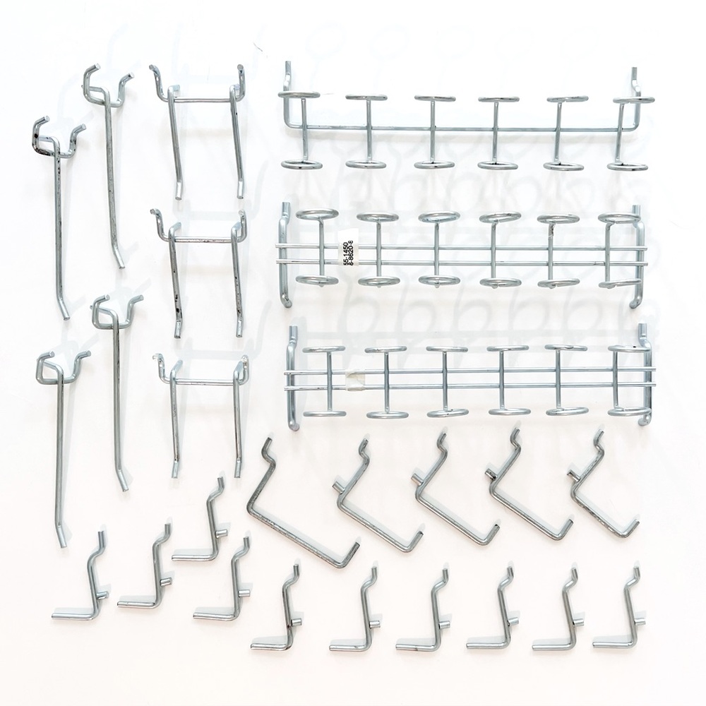 Peg Board Hooks Assortment of 25